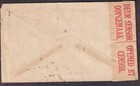 South Africa 1941 Wwii Censor Cover Johannesburg To Waller Texas