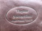 Paul Taylor Black Wool Felt Contoured Western Saddle Pad