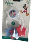 Disney Baby Mickey Mouse Key Ring Teether With 4 Keys-bpa Free