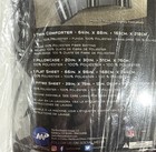 Twin Size Four Piece Nfl Las Vegas Raiders Bed Set Comforter   Sheet New 