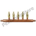 5 Port 1 2  Pex Manifold With Valves By Sioux Chief 672xv0599 Open