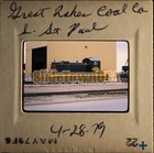 Vtg 1979 Train Slide 320 Great Lakes Coal   Dock Co  Engine X4e095