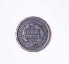 1846 Small Date Variety Braided Hair Large Cent 1c Coin
