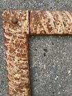Antique Victorian Cast Iron Fireplace Surround  24 1 2 X 30 1 2