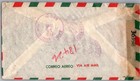 Mexico 1945 Postal History Wwii Censored Airmail Cover Addr Usa Canc Mexico Df