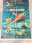 Disney The Rescuers 1977 Original One Sheet Movie Poster Damaged