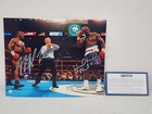 Mike Tyson   Evander Holyfield Signed Autographed 8x10 Photo Steiner Bite Fight