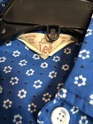 Vintage Antique Lady Lee Pearl Snap Western Shirt Blue Floral Small Very Old