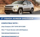 7-inch Touchscreen Digital Lcd Radio Navigation  Compatible With Jeep Guide