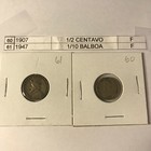 Lot Of 10 Coins From Panama