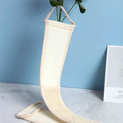Us Exfoliating Bath Scrubber Shower Back Strap Loofah Spa Body Skin Brush Sponge