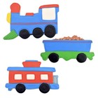 R m International Train 3 Piece Cookie Cutter Set