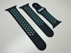 44mm Apple Watch Nike Sport Band - Black hyper Jade With Molding Error