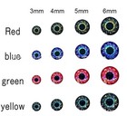 500pcs 4d Fishing Lure Eyes 3-12mm Holographic Eyes Fly Tying Jigs Tackle Crafts