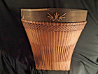 Antique  Vintage Chinese Finely Woven Basket Huge Estate Rare