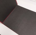 Vintage 1940s Photograph Scrapbook Album Red Embossed Horse Unused