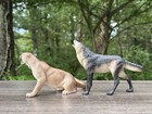 Breyerfest 2002 Special Run Bandit   Kohana Cougar   Wolf Set Only 750 Made