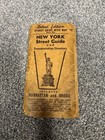 Vintage 1947 Complete Street Guide To New York Manhattan Bronx Geographia Map