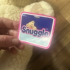 Vintage 1986 Snuggle Bear Russ 10    Fabric Softener Cream Plush Stuffed Tags Toy 