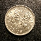 1967 Great Britain Sixpence Coin