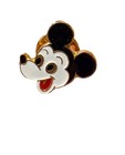 Vintage Walt Disney Productions Mickey Mouse Enamel Lapel Pin Tie Tack Japan
