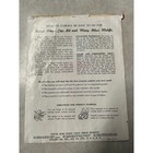Vintage 1950 s Vogart Embroidery Transfer Pattern  143 Floral Baby Layette