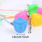 10pcs Colorful Baby Kids Tooth Storage Box Organizer Milk Teeth Keepsak Sn I- 