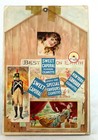 Kinney Bros Cigarettes Library Album Vol 4 Surf Beauties Card Album N-card