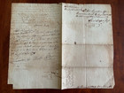 Signed 1798 Marion   Georgetown District South Carolina Land Deed Lucas Crawford