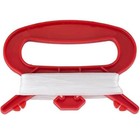 Red D Shape Kite Winder With 100m Line String  Outdoor Sports Flying Kite