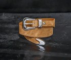 Alaska Outfitters Western Style Ranger Belt 3-piece Buckle Set