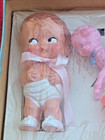 Vintage Celluloid Boxed Baby Toys Doll Rattles   Bank Original Damaged Box