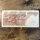 Poland  1 000 000  Million Zlotych  1991 Sn A0109329 Circulated Banknote  