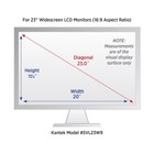 Kantek Blackout Privacy Filter For 23  Lcd Monitor  Notebook