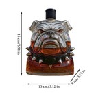 Bulldog Whiskey Bottle Glass Wine Bottles Liquor Decanter Collectible Home Decor