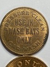 2 Pressure Clean Car Wash Token  cent Bonus Token  Obsolete  bv1