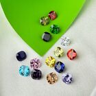 5 10pcs 5a Cushion Multicolor Loose Cubic Zirconia  Beads For Earrings ring Make