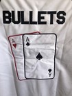 Rare Wpr Boot Camp Gambling Jersey    bullets    Double Ace Embroidered Shirt Sz M
