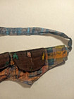Girls Festival Pocket Belt   Hip fanny Pack - Cloth Pockets  Back Zipper Poc