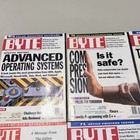 1994 Byte Small Systems Journal Magazine Lot Of 6 Ibm Pc Apple January - June
