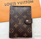 Louis Vuitton Monogram Agenda Pm Day Planner Cover R20005 Lv Auth 180952