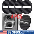 4pcs Car Door Lock Protective Cover Anti Rust Cushion Decor Accessories Us Stock