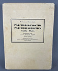 Rorschach Ink Blot Set Psychology Antique Rare  10 Plates  Medical Test  Vintage