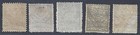 Turkey 1880 Sc 59 63 Hinged Fine Very Fine