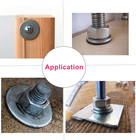 100pcs  8 X 7 16  Od 1 0mm Thickness Flat Washers 304 Stainless Steel   18-8    