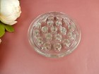 Large Clear Glass 19 Hole Flower Frog Floral Organizer