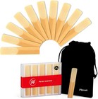 10 Pack Bb Clarinet Reeds Strength 2 5     Natural Cane For Clarinet    