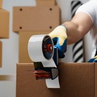 White Carton Sealing Moving Tape 1 88 Inch X 110 Yards 2 Mil 36 Rolls