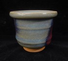Fine Old Chinese Jun Kiln Purple Blue And Red Porcelain Brush Washer Cup