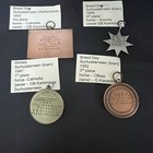 4pc Vtg Dutch Belgian Horse Draft Metal Prize Medals 1940 s 50s Netherlands Lot